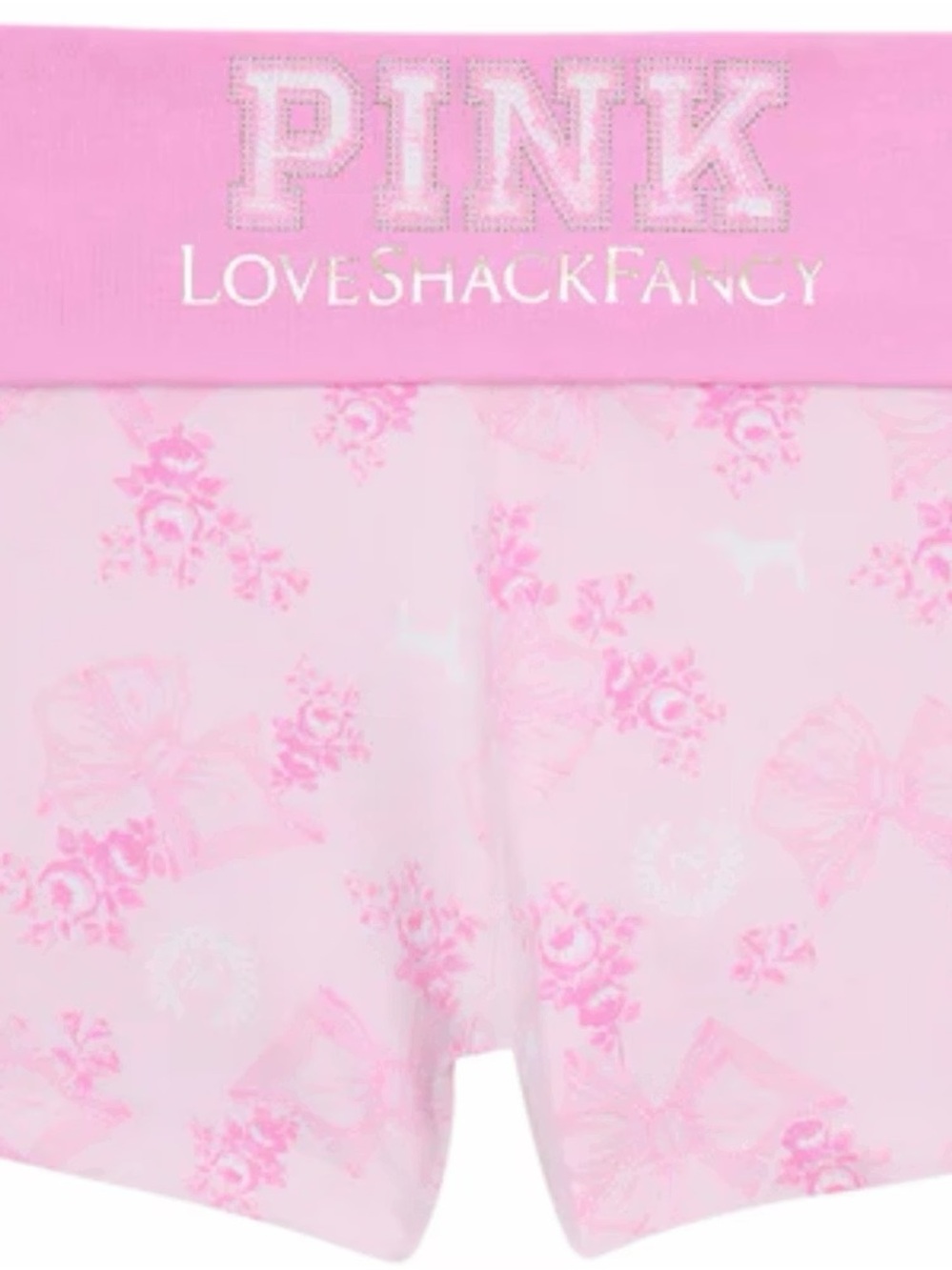 NWT PINK LoveShackFancy Pink Floral Shorts | Size Small